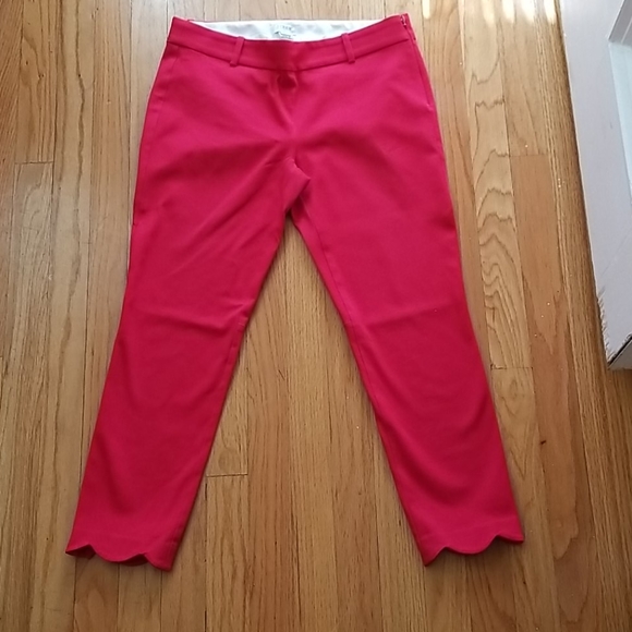 J Crew Winnie Pant, Scalloped Hem - Picture 3 of 7